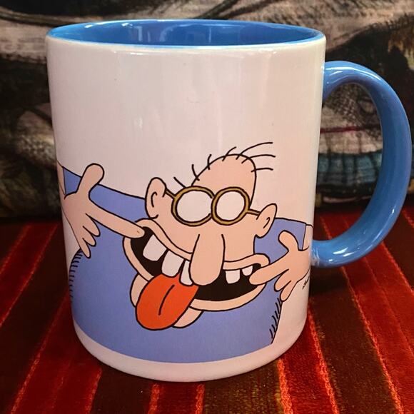 💭 Vintage 90s Gary Larson Far Side Mr. Osborne Coffee Mug - Picture 4 of 8